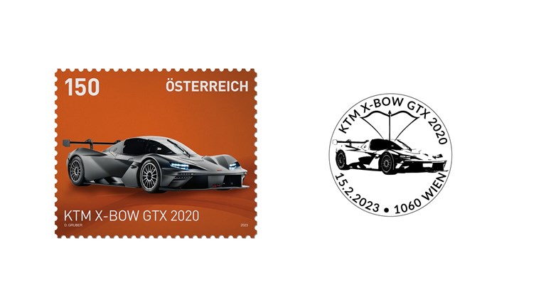 Special stamp KTM X-BOW GTX 2020